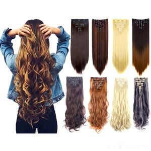 Hair Extensions Clip Ons